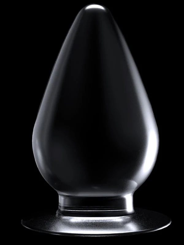 LV310017 Flawless 4.5'' Clear Anal Plug - Görsel 1