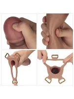 LoveToy Ingen 9'' Enhanced Set L/XL/2XL İçi Boş Kemerli Penis - Görsel 4