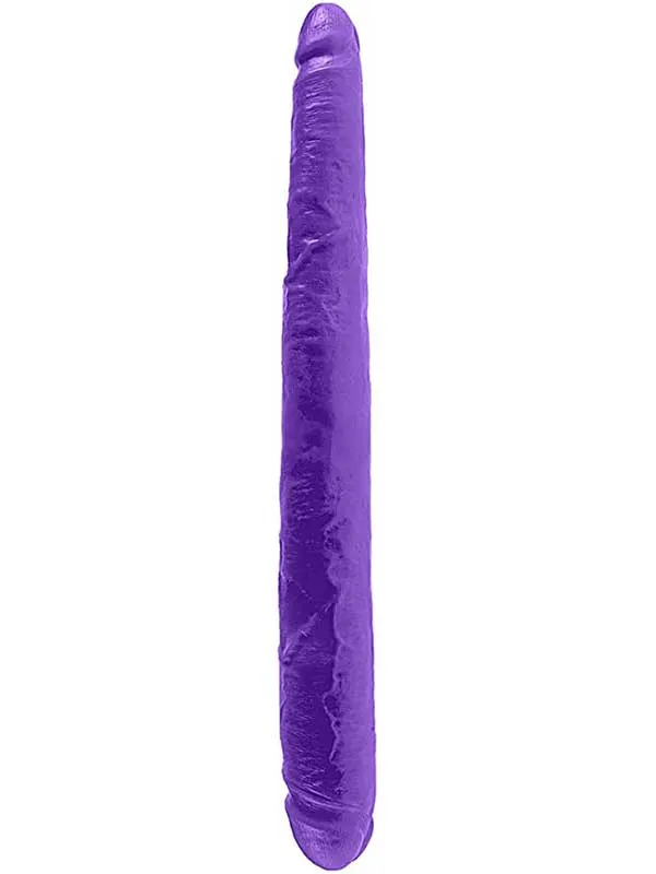 SC21331P Double Dillio 16" Çift Başlı Dildo 43 cm Mor - Görsel 1