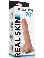 7" Dual Layer Oynar Derili Realistik Penis 18 cm - Görsel 5