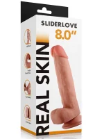 8" Dual Layer Oynar Derili Realistik Penis 20 cm - Görsel 6