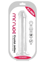 8.5" Realistik Jel Dildo 21.5 cm - Görsel 3