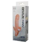 Anal Vajinal Klitoral Uyarıcılı Titreşimli Penis Kılıfı - Görsel 8