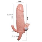 Anal Vajinal Klitoral Uyarıcılı Titreşimli Penis Kılıfı - Görsel 7