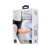 Belden Bağlamalı Çift Taraflı İçi Dolu Strapon Penis - Görsel 17