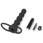 Çift Kavrama Halkalı Titreşimli 14 cm Anal Plug Vibratör Mastürbatör - Görsel 7