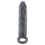 Dolgulu Realistik Uzatmalı Zenci Penis Dildo Kılıfı - Görsel 7