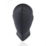 Fantezi Fetish Maske Spandex Siyah - Görsel 8