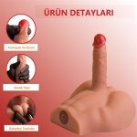 Gerçekçi Yapıda Realistik İleri Geri Hareketli 17,5 cm Penisli Erkek Vücut - Peel - Görsel 8