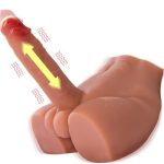 Gerçekçi Yapıda Realistik İleri Geri Hareketli 17,5 cm Penisli Erkek Vücut - Peel - Görsel 6