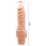 Güçlü Titreşimli 19,5 cm Realistik Vibratör Gerçekci Penis Dildo - Görsel 15