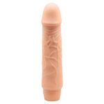 Güçlü Titreşimli 19,5 cm Realistik Vibratör Gerçekci Penis Dildo - Görsel 12