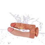 İki Uçlu Vantuzlu Yeni Nesil Realistik Çatal Dildo Penis - Görsel 7