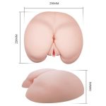 Lifelike 2 İşlevli Isıtmalı & Titreşimli Suni Vajinal ve  Anal Masturbatör - Görsel 6