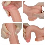 Belden Bağlamalı Nature Yeni Nesil Teknolojik Penis Realistik Anal Dildo 18 cm - Görsel 6