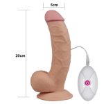 LOVETOY UR3 Yeni Nesil Titreşimli 20 cm Realistik Vibratör Dildo - Görsel 8