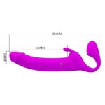 Manyetik USB Şarjlı Klitoris Darbe Modlu Çift Taraflı Strapon Teknolojik G-Spot Vajinal Vibratör - Zanini - Görsel 8