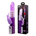 Oynar Başlı Klitoris Uyarıcılı Teknolojik Vibratör Penis - Görsel 16