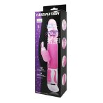 Oynar Başlı Klitoris Uyarıcılı Teknolojik Tavşan Vibratör Penis - Görsel 7
