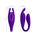 Pretty Love Bill USB Şarjlı 12 Titreşimli Uzaktan Kumandalı Tavşan Vibratör - Görsel 7