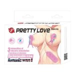 Romantic Wave - USB'den Şarjlı Titreşim & Elektro Şok Mandallı Göğüs Uyarıcı - Görsel 8