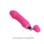 Titreşim Özellikli Vibratör Pembe 13.5 cm Pretty Love - Görsel 6
