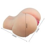 Titreşimli Bayan Kalça Vajina Anal Mastürbatör - Kylie - Görsel 8