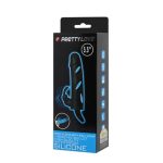 Titreşimli Klitoral Uyarıcılı Uzatmalı Penis Kılıfı Zenci Penis - Görsel 7