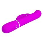 USB Manyetik Şarjlı 7 Titreşim 4 İleri Geri & 4 Rotasyon Fonksiyonlu Teknolojik G-Spot Vajinal Vibratör - Görsel 6