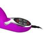 USB Şarjlı 10 Fonksiyonlu Isıtmalı Teknolojik Tavşan Vibratör - Görsel 6