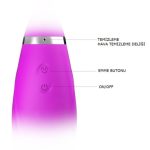 USB Şarjlı 12 Emme Fonksiyonlu Teknolojik Vibratör - Hazel - Görsel 6