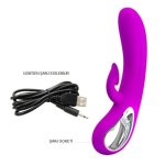 USB Şarjlı 12 Emme ve Titreşim Fonksiyonlu Teknolojik Vibratör - Görsel 6