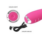 USB Şarjlı 12 Titreşim & 3 Rotasyon Fonksiyonlu Teknolojik G-Spot Vajinal Vibratör - Görsel 8