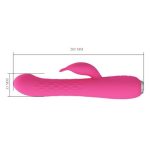 USB Şarjlı 12 Titreşim & 3 Rotasyon Fonksiyonlu Teknolojik G-Spot Vajinal Vibratör - Görsel 7