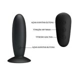 USB Şarjlı 12 Titreşim Modlu Uzaktan Kumandalı Vibratör & Anal Plug - Görsel 7