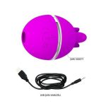 USB Şarjlı 3 Emme ve Dil Uyarım Fonksiyonlu Teknolojik Yumurta Vibratör - Gemini Ball - Görsel 8