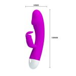 Usb Şarjlı 30 Fonksiyonlu Klitoris Uyarıcılı Teknolojik Tavşan Vibratör Penis - Görsel 11