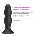 USB Şarjlı 4 Titreşim ve 4 Yuvarlanma Modlu Uzaktan Kumandalı Vibratör ve Anal Plug - Görsel 7