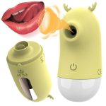 USB Şarjlı 5 Emme ve Dil Uyarım Fonksiyonlu Teknolojik Vibratör - Görsel 8
