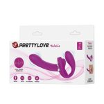 USb Şarjlı Çift Taraflı Strapon Teknolojik G-Spot Vajinal Vibratör - Görsel 8