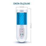USB Şarjlı Emme Modlu Sesli Teknolojik Mastürbatör - Görsel 8