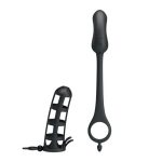 Penis Kılıflı USB Şarjlı Titreşimli Anal Plug - Görsel 6