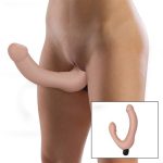 USB Şarjlı Uzaktan Kumandalı Çift Taraflı Lezbiyen Strap-on Vibratör - Görsel 7