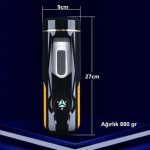 USB'den Şarjlı 3cm İleri Geri & Sağ Sol Titreşim Fonksiyonlu Realistik Masturbatör - Aneemun - Görsel 8