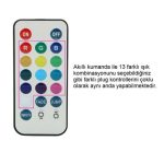 Uzaktan Kumandalı Led Işıklı Küçük Boy Çelik  Anal Plug - Görsel 7