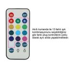 Uzaktan Kumandalı Led Işıklı Büyük Boy Çelik Anal Plug - Görsel 7