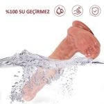 Yeni Nesil Çift Katmanlı 21,5 cm Realistik Dildo Penis - Görsel 8