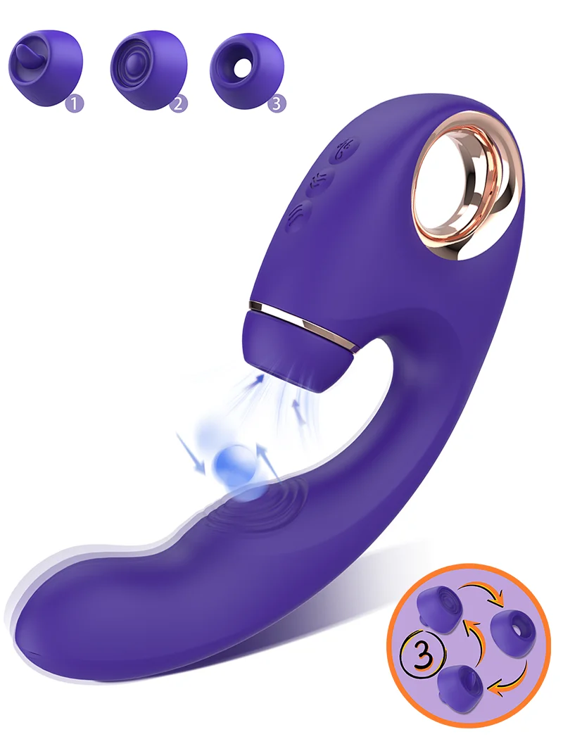 202231-1 Signature Series Quintara 3 Başlıklı Lüks Vibratör - Görsel 1