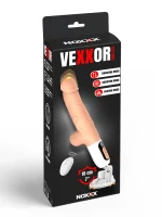 VEXXOR 18 cm Isıtmalı İtmeli Gerçekçi Vibratör – Vantuzlu - Görsel 2