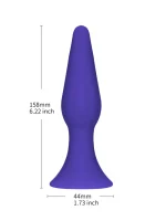 NOXXX Funbums 3'lü Anal Plug Seti – Mavi - Görsel 2